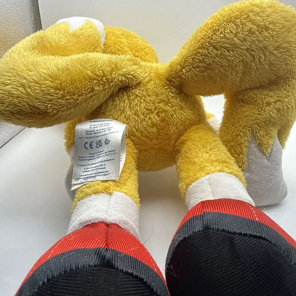 Sonic the Hedgehog Build-A-Bear 2 Tails Plush